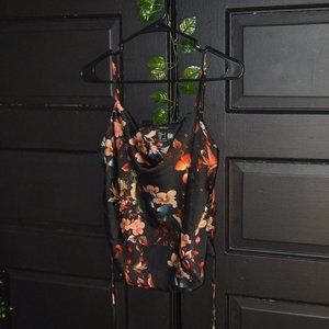 Satin Floral Cami